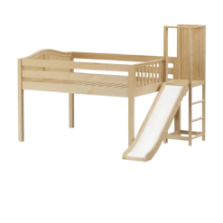 Maxtrix Full Low Loft Bed With Slide Platform -Kids Furniture SIM NC 98631806 fae4 4fbe a9a6 7879cff0b653