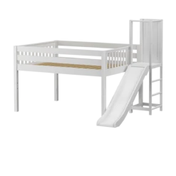 Maxtrix Full Low Loft Bed With Slide Platform -Kids Furniture SIM WS 9c81bbdb 15f3 4bd5 b4c3 73e1edd155f4