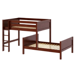 Maxtrix Full L-Shaped Bunk -Kids Furniture SQUISH CP