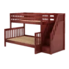 Maxtrix Medium Twin Over Full Bunk Bed With Stairs 2 Maxtrix Medium Twin Over Full Bunk Bed With Stairs -Kids Furniture SUMO XL CS 408a18b6 2c56 4cd6 bf45 37a22430fb9a
