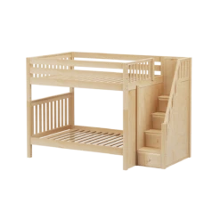 Maxtrix Full High Bunk Bed With Stairs 15 Maxtrix Full High Bunk Bed With Stairs -Kids Furniture TOPPER NS