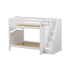 Maxtrix Full High Bunk Bed With Stairs 16 Maxtrix Full High Bunk Bed With Stairs -Kids Furniture TOPPER WC