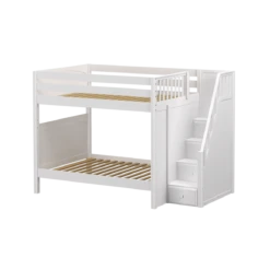 Maxtrix Full High Bunk Bed With Stairs 17 Maxtrix Full High Bunk Bed With Stairs -Kids Furniture TOPPER WP