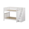 Maxtrix Full High Bunk Bed With Stairs 2 Maxtrix Full High Bunk Bed With Stairs -Kids Furniture TOPPER WS