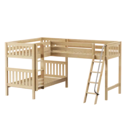 Maxtrix Twin Medium Corner Loft Bunk Bed