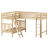 Maxtrix Twin XL High Corner Loft Bunk Bed -Kids Furniture TRIO NS 2b940b14 fd10 4129 8f1d b4c2dc03004b