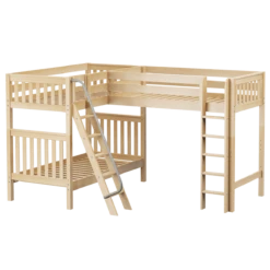 Maxtrix Twin XL High Corner Loft Bunk Bed