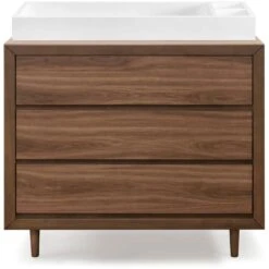 Ubabub Nifty 3-Drawer Dresser -Kids Furniture UB0320UL White Background 02