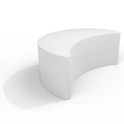 Milk Street Crescent Moon Ottoman/Table
