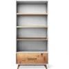 Romina Uptown Bookcase 2 Romina Uptown Bookcase -Kids Furniture Uptown 15022 SolidWhite b8c0bb91 6af8 44de 9237 deefc129133f