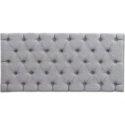 Romina Ventianni Tufted Headboard For Full Convertible Crib -Kids Furniture Ventianni Tufted Panel Gry 1