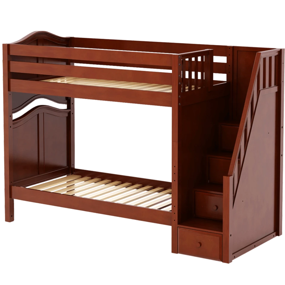 Maxtrix Twin High Bunk Bed With Stairs 11 Maxtrix Twin High Bunk Bed With Stairs - Image 9