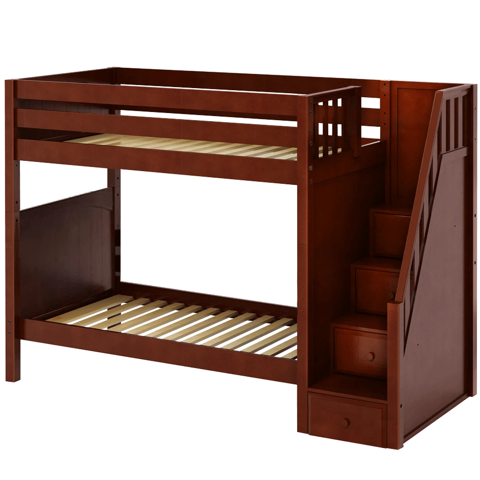 Maxtrix Twin High Bunk Bed With Stairs 10 Maxtrix Twin High Bunk Bed With Stairs - Image 8