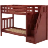 Maxtrix Twin High Bunk Bed With Stairs -Kids Furniture WOPPER CS