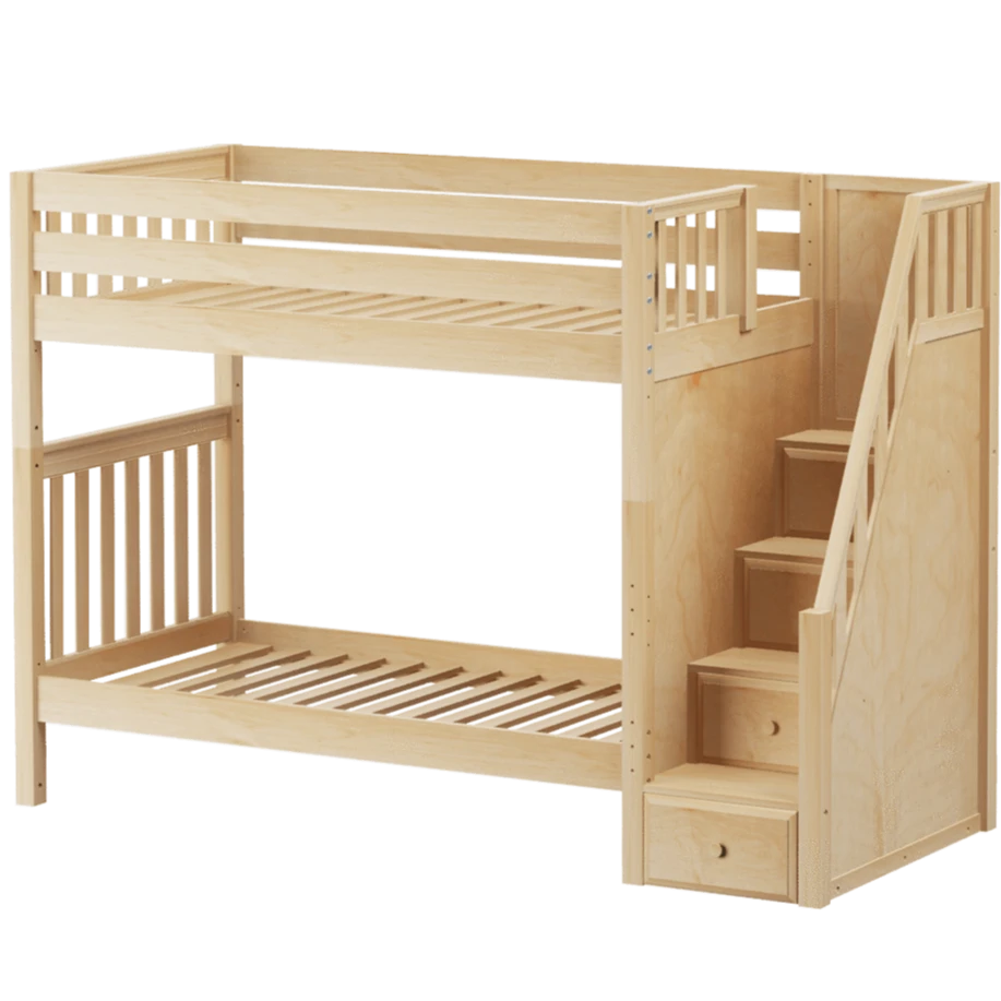 Maxtrix Twin High Bunk Bed With Stairs 7 Maxtrix Twin High Bunk Bed With Stairs - Image 5