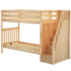 Maxtrix Twin XL High Bunk Bed With Stairs