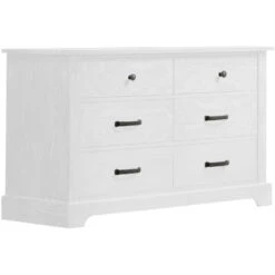 Nest Juvenile Emerson Double Dresser -Kids Furniture emerson dbl drs white scaled 1