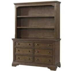 Westwood Design Olivia Hutch/Bookcase -Kids Furniture f252F5252Fb252F0252Ff5b02516c8d68f59dd9531b2c93ac2bad55a154b OL HU 2203CB RSW Hutch On Dresser Silo1 2000x2000 1024x1024 f2e56d2a f69e 49c2 a850 c5933294be79