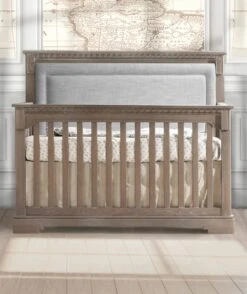 Natart Ithaca "5-in-1'' Convertible Crib With Upholstered Panel 16 Natart Ithaca "5-in-1'' Convertible Crib With Upholstered Panel -Kids Furniture ithaca sugar cane fog