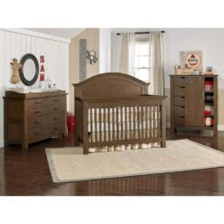 Dolce Babi Lucca Dresser Kit -Kids Furniture lucca curved crib brown 4 a3fc85d0 486d 4261 9755 726ca66da499