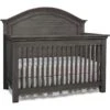 Dolce Babi Lucca Convertible Curve Top Crib -Kids Furniture lucca curved crib grey 2