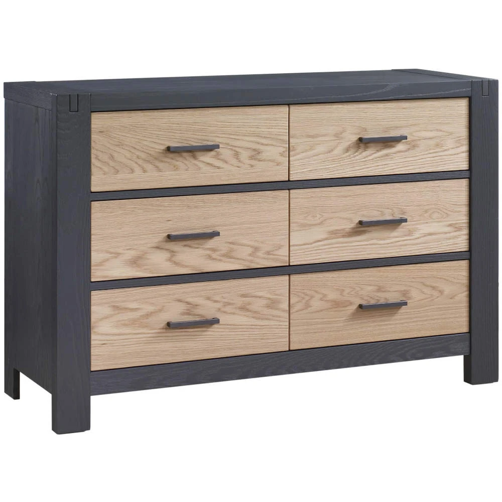 Natart Rustico Moderno Double Dresser 3 Natart Rustico Moderno Double Dresser