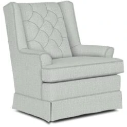Best Chairs Nikole Swivel Glider -Kids Furniture nikole 21573 cement