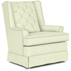 Best Chairs Nikole Swivel Glider -Kids Furniture nikole 22173c dove
