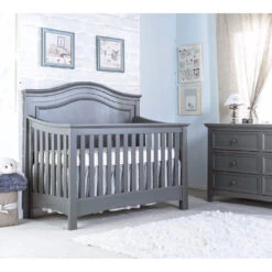 Silva Serena Convertible Crib -Kids Furniture silva serena convertible crib 1 251de65f 4d28 4e6d b10b f133d40f8578