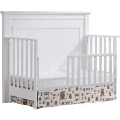 Natart Taylor ''5-in-1'' Convertible Crib -Kids Furniture taylor day bed white with gate 3000x2400 1
